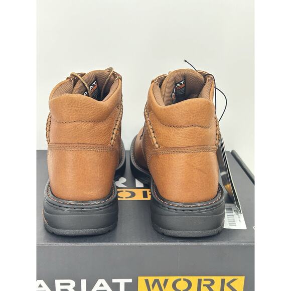 Women’s Size 9 Ariat Macey Composite Toe Work Boots 10005947 Dark Peanut - Picture 3 of 8